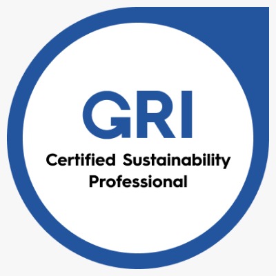 GRI Certified Sustainability Professional badge