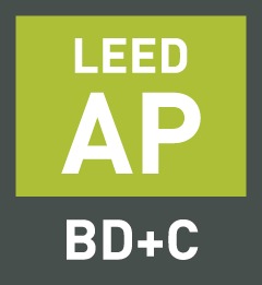 LEED AP Building Design and Construction credential badge